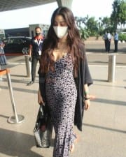Actress Jhanvi Kapoor spotted at Airport Departure Photos