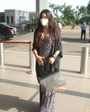 Actress Jhanvi Kapoor spotted at Airport Departure Photos