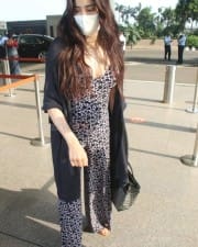 Actress Jhanvi Kapoor spotted at Airport Departure Photos
