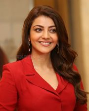 Actress Kajal Agarwal At Kavacham Movie Trailer Launch Photos
