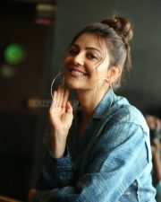 Actress Kajal Aggarwal At Ranarangam Interview Photos