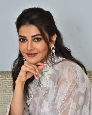 Actress Kajal Aggarwal at Satyabhama Movie Interview Pictures 08 Actress Kajal Aggarwal at Satyabhama Movie Interview Pictures 08