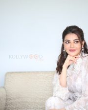 Actress Kajal Aggarwal at Satyabhama Movie Interview Pictures 24 Actress Kajal Aggarwal at Satyabhama Movie Interview Pictures 24