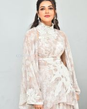Actress Kajal Aggarwal at Satyabhama Movie Interview Pictures 29 Actress Kajal Aggarwal at Satyabhama Movie Interview Pictures 29