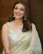 Actress Kajal Aggarwal at Satyabhama Teaser Launch Pictures 09