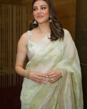 Actress Kajal Aggarwal at Satyabhama Teaser Launch Pictures 15 Actress Kajal Aggarwal at Satyabhama Teaser Launch Pictures 15