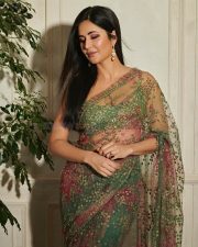 Actress Katrina Kaif in a Sexy Transparent Saree Photos 02