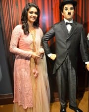 Actress Keerthi Suresh At Live Art Museum Photos