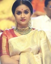 Actress Keerthi Suresh At Nadigaiyar Thilagam Event Photos