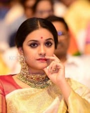 Actress Keerthi Suresh At Nadigaiyar Thilagam Event Photos