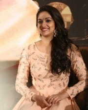 Actress Keerthi Suresh At Nadigaiyar Thilagam Success Meet Photos