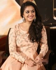 Actress Keerthi Suresh At Nadigaiyar Thilagam Success Meet Photos
