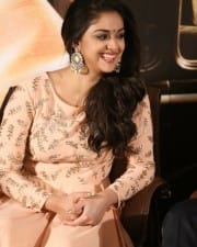 Actress Keerthi Suresh At Nadigaiyar Thilagam Success Meet Photos