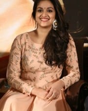 Actress Keerthi Suresh At Nadigaiyar Thilagam Success Meet Photos