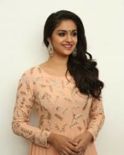 Actress Keerthi Suresh At Nadigaiyar Thilagam Success Meet Photos