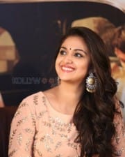 Actress Keerthi Suresh At Nadigaiyar Thilagam Success Meet Photos
