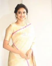 Actress Keerthi Suresh At Pandem Kodi  Trailer Launch Photos