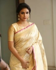 Actress Keerthi Suresh At Pandem Kodi  Trailer Launch Photos