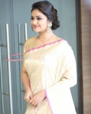 Actress Keerthi Suresh At Pandem Kodi  Trailer Launch Photos
