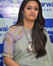Actress Keerthi Suresh At The Launch Of Agarwal Eye Hospital Photos