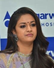 Actress Keerthi Suresh At The Launch Of Agarwal Eye Hospital Photos
