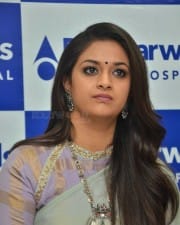 Actress Keerthi Suresh At The Launch Of Agarwal Eye Hospital Photos