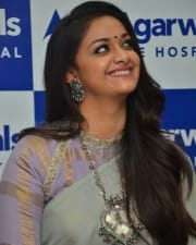 Actress Keerthi Suresh At The Launch Of Agarwal Eye Hospital Photos