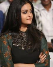 Actress Keerthy Suresh Black Dress Photos