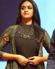 Actress Keerthy Suresh Black Dress Photos