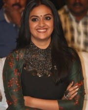 Actress Keerthy Suresh Black Dress Photos