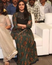 Actress Keerthy Suresh Black Dress Photos
