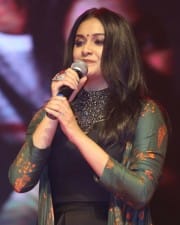 Actress Keerthy Suresh Black Dress Photos