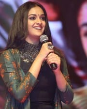 Actress Keerthy Suresh Black Dress Photos