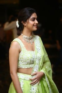 Actress Keerthy Suresh at Good Luck Sakhi Movie Pre Release Event Photos 03
