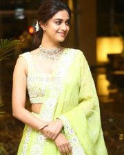 Actress Keerthy Suresh at Good Luck Sakhi Movie Pre Release Event Photos 14