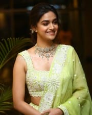 Actress Keerthy Suresh at Good Luck Sakhi Movie Pre Release Event Photos 16