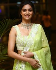 Actress Keerthy Suresh at Good Luck Sakhi Movie Pre Release Event Photos 17