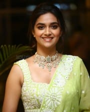 Actress Keerthy Suresh at Good Luck Sakhi Movie Pre Release Event Photos 18