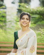 Actress Madonna Sebastian Saree Photos
