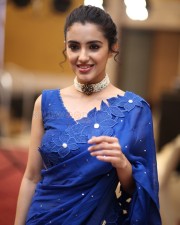 Actress Malvika Sharma at Bhimaa Movie Thanks Meet Photos 15