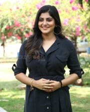 Actress Manjima Mohan At Devarattam Movie Press Meet Stills