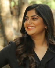 Actress Manjima Mohan At Devarattam Movie Press Meet Stills
