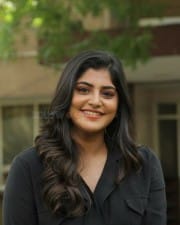 Actress Manjima Mohan At Devarattam Movie Press Meet Stills