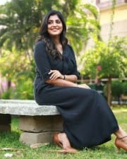 Actress Manjima Mohan At Devarattam Movie Press Meet Stills