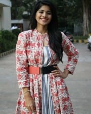 Actress Megha Akash At Boomerang Movie Press Meet Pictures