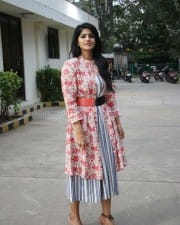 Actress Megha Akash At Boomerang Movie Press Meet Pictures