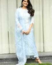 Actress Megha Akash at Dear Megha Movie Pre Release Event Photos 12