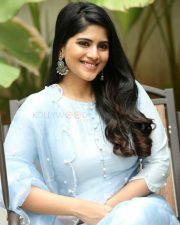 Actress Megha Akash at Dear Megha Movie Pre Release Event Photos 26
