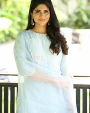 Actress Megha Akash at Dear Megha Movie Pre Release Event Photos 29