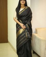 Actress Megha Akash at Manu Charitra Movie Trailer Launch Pictures 11